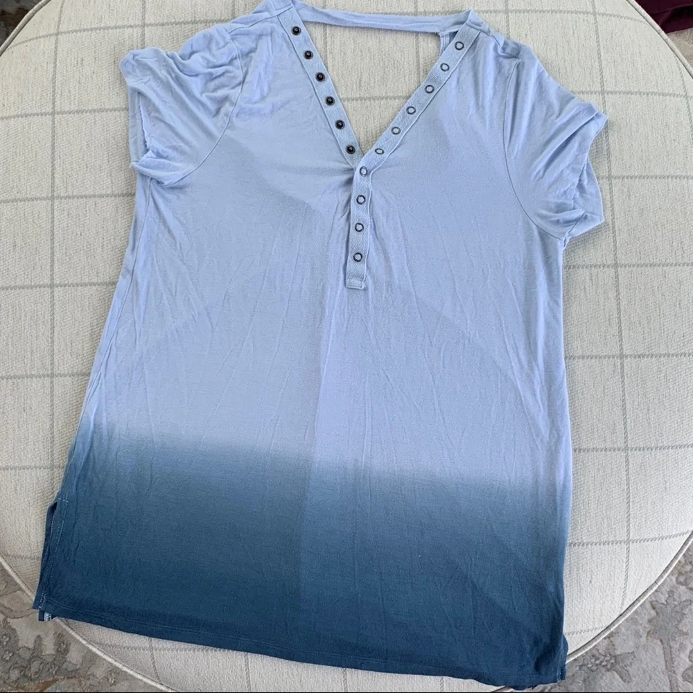 AEO American Eagle Soft‎ and Sexy Top Ombre Tye Die Size Medium
